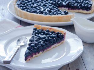 blåbær tærte