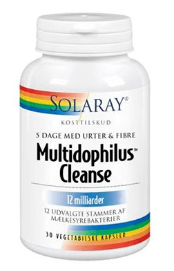 Multidophilus Cleanse – urter og mælkesyrebaktier i ét